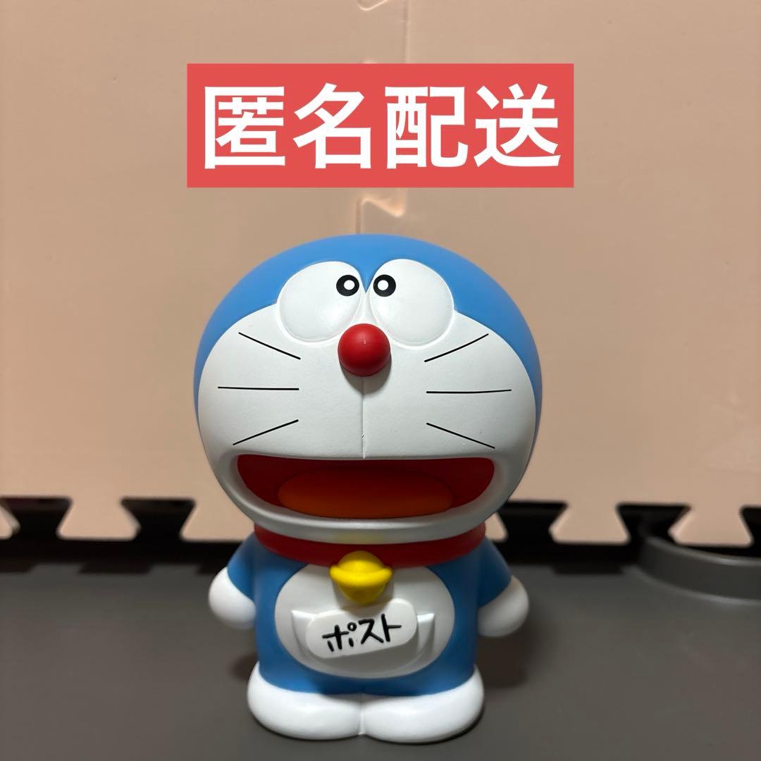 郵便局限定品 2020年 代用シールでポストになった ドラえもん 貯金箱