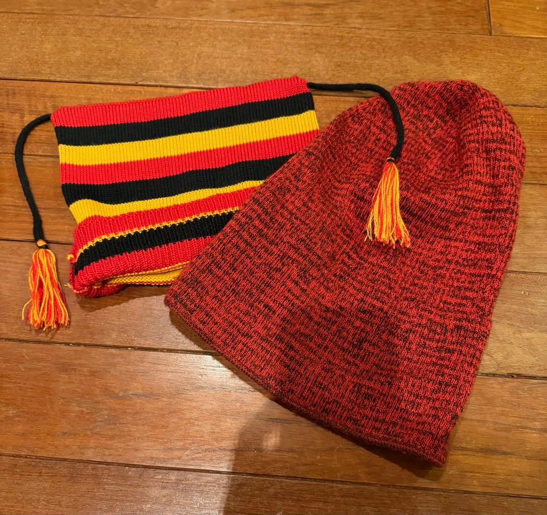 hide 私物着用　ニット帽　2点セット