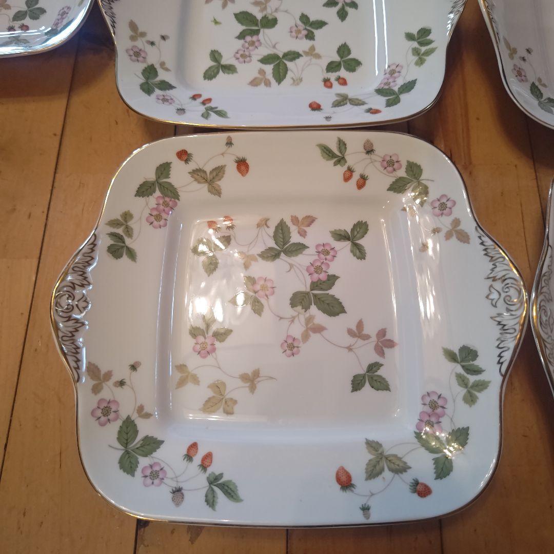  Wild Strawberry 皿 約24cm７枚