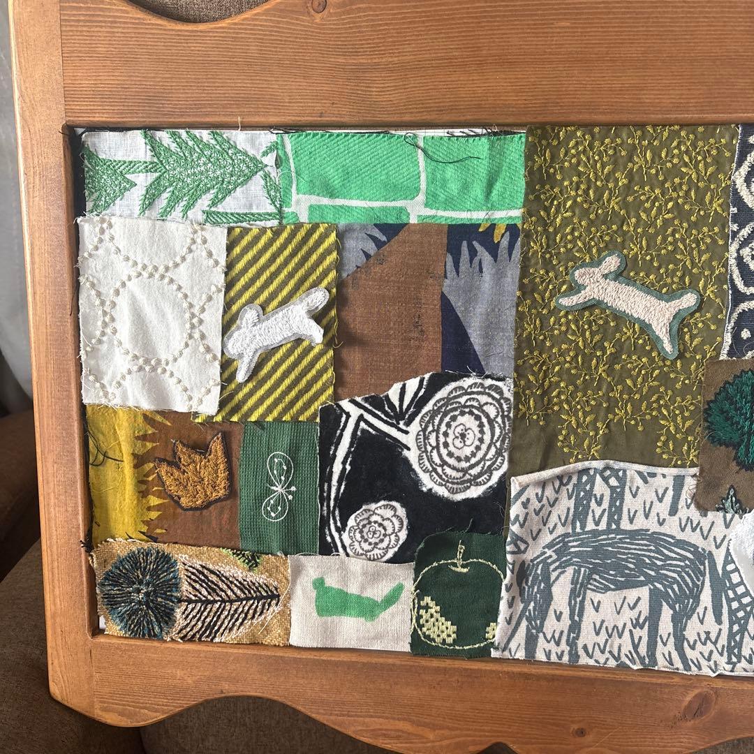 SALE ミナポルホネンはぎれアートパネル