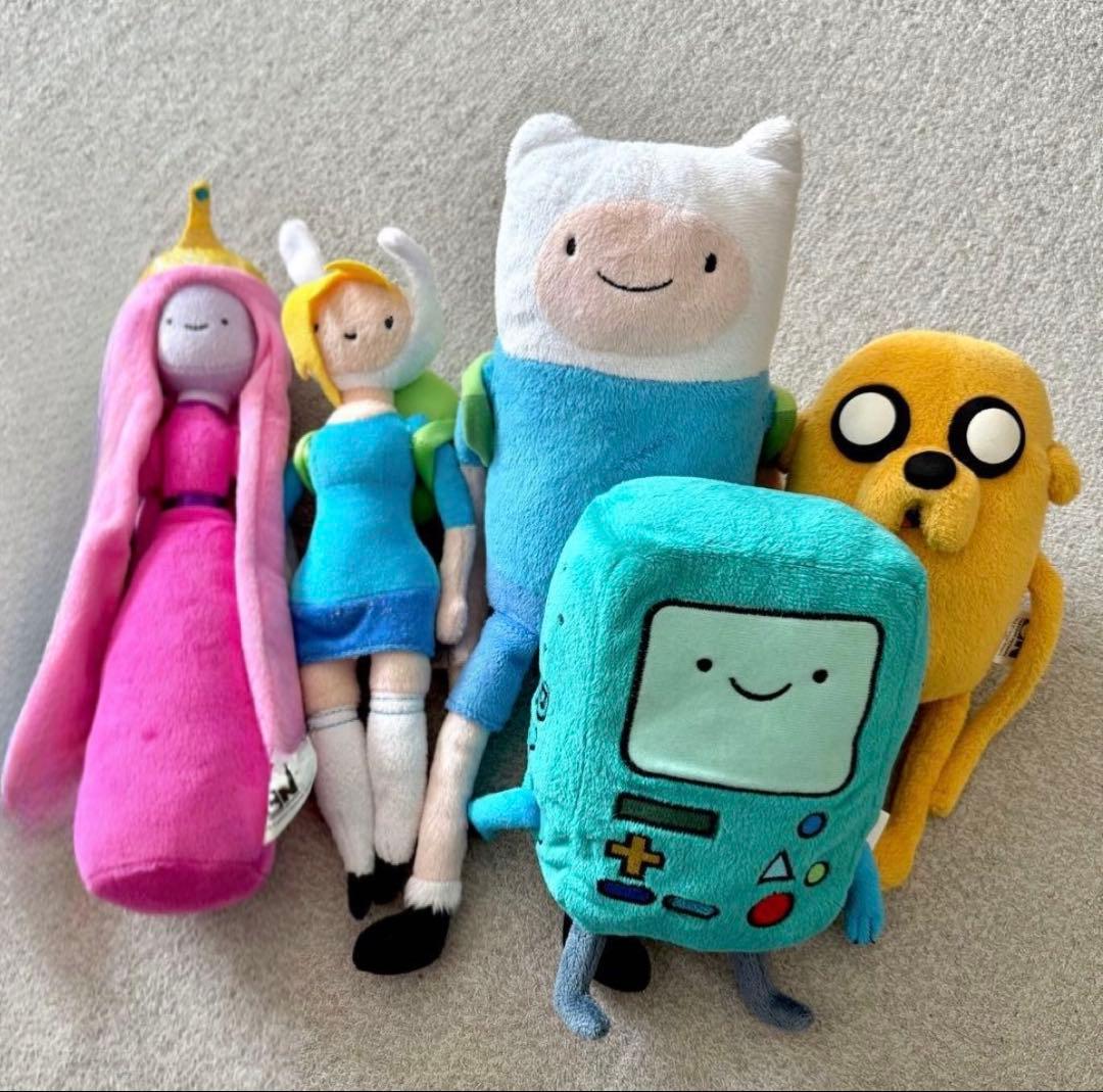【希少】アドベンチャータイム ぬいぐるみ 5体セット